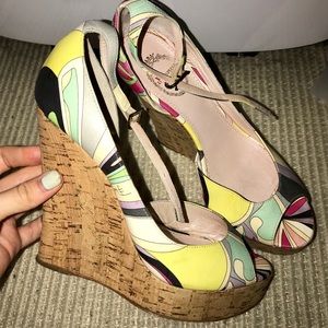 Emilio Pucci Wedges Size 7